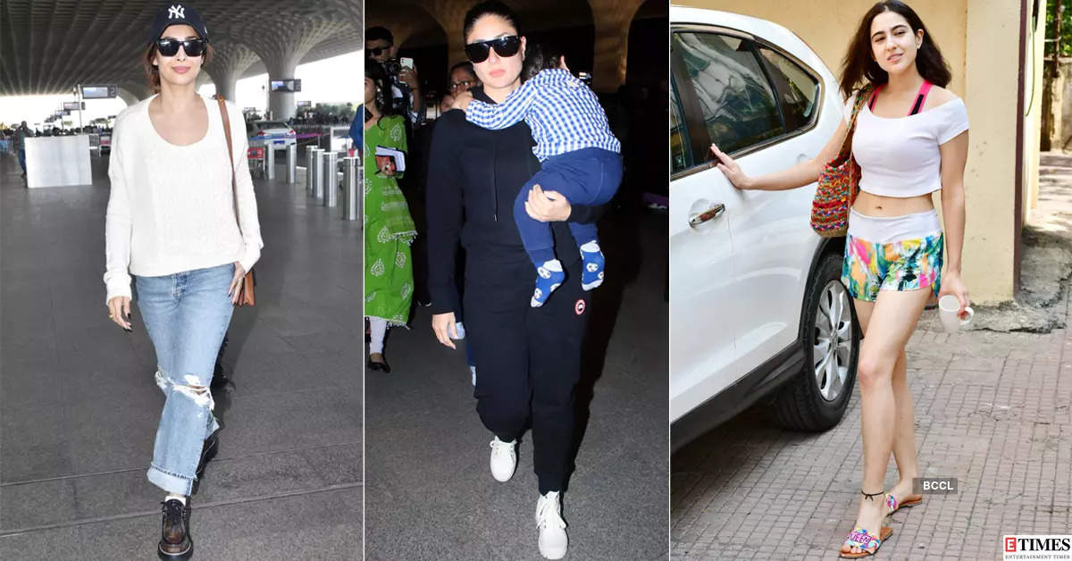 #ETimesSnapped: From Malaika Arora to Sara Ali Khan, paparazzi pictures of your favourite celebs