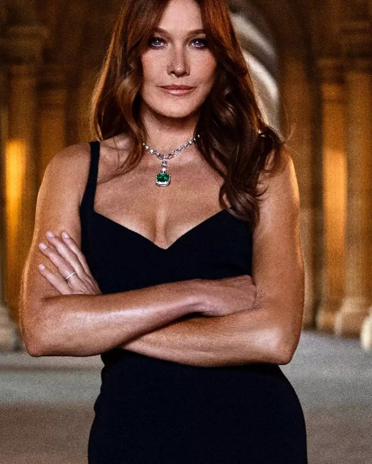 Carla Bruni, who was once floored by the Taj Mahal's outstanding beauty a decade ago, still owns her glamorous profession