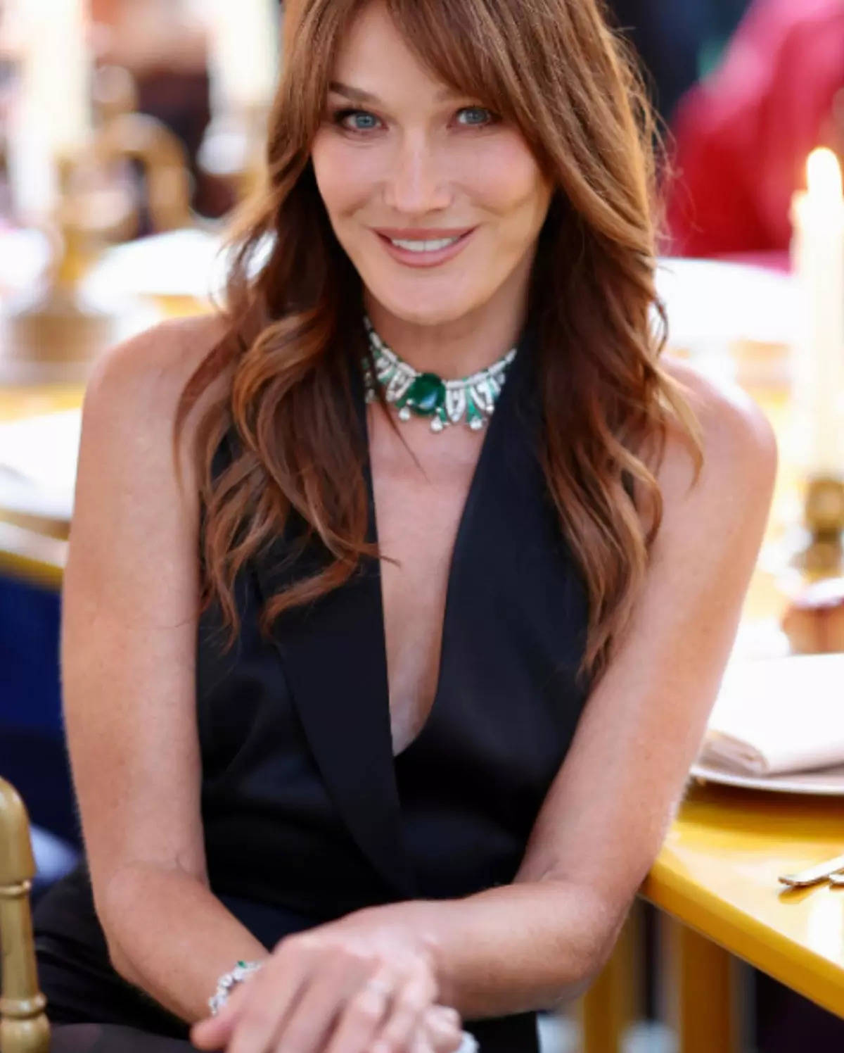 Carla Bruni, who was once floored by the Taj Mahal's outstanding beauty a decade ago, still owns her glamorous profession