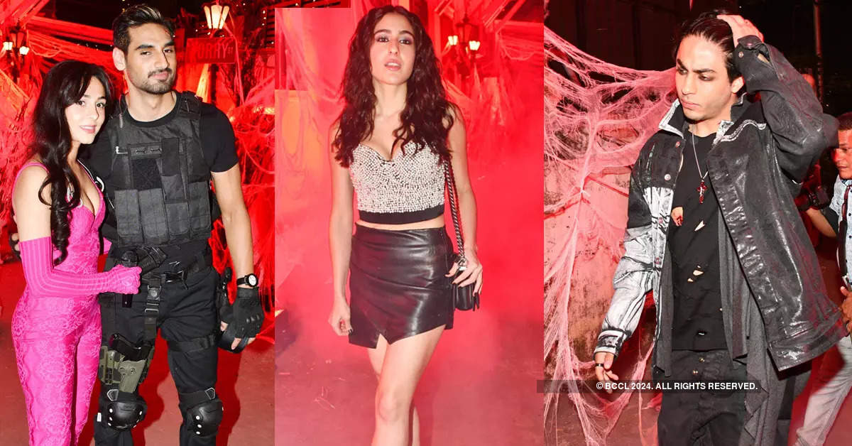 From Aryan Khan, Ananya Panday to Sara Ali Khan; Bollywood star kids dazzle at Orhan Awatramani's Halloween party