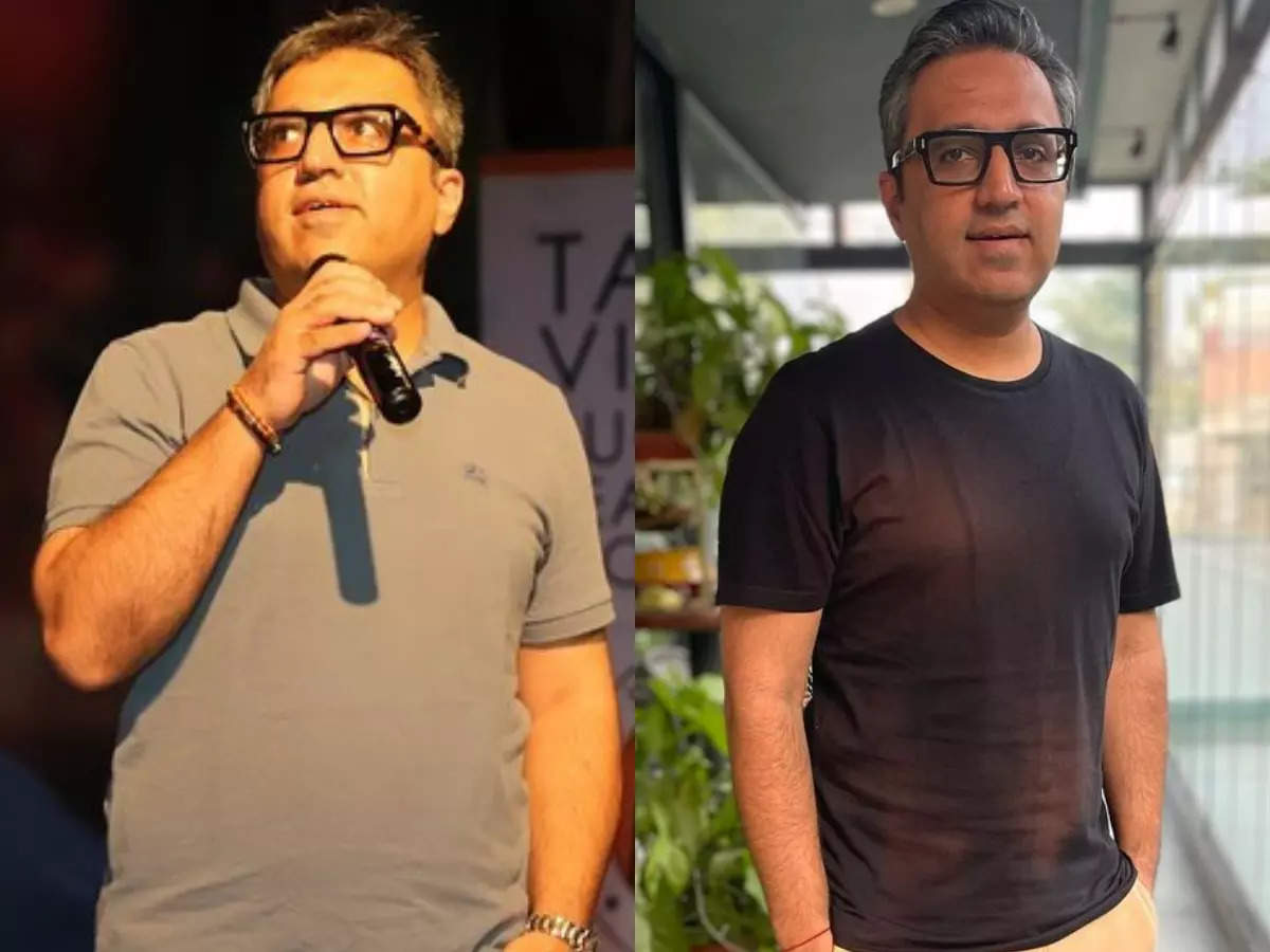 Ashneer Grover Poses With Wife, Reveals Secret Behind His Weight Loss, User  Jokes 'Sab Doglapan Hai