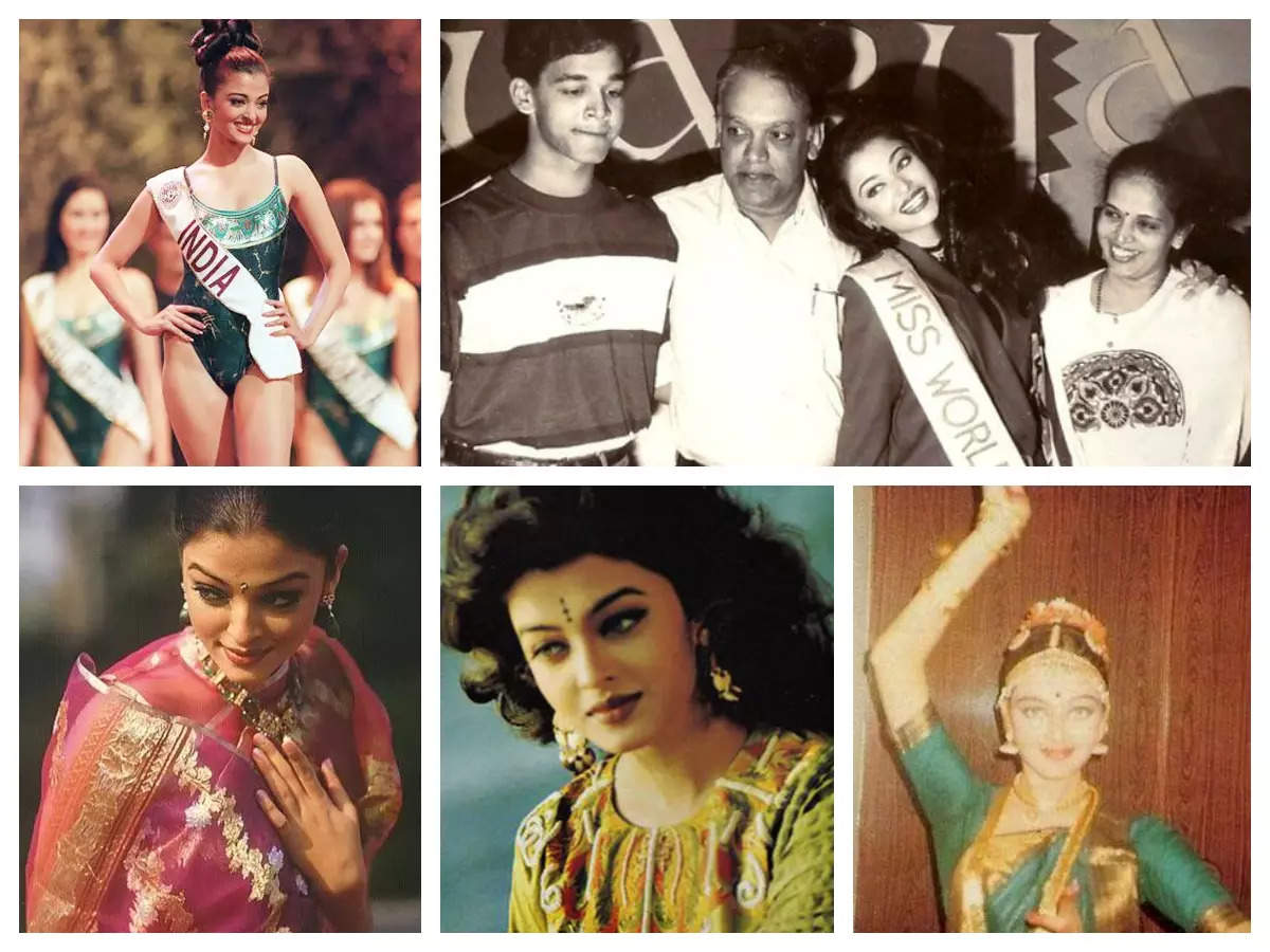 Aishwarya Rai Bachchan turns 49: Rare photos the iconic diva | The Times of  India