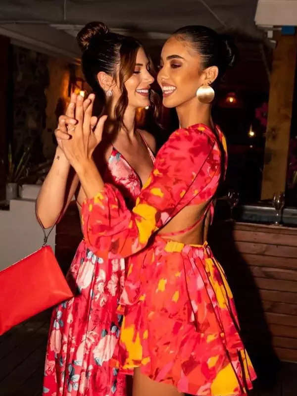 Miss Argentina 2020 Mariana Varela and Miss Puerto Rico 2020 Fabiola Valentin tie the knot