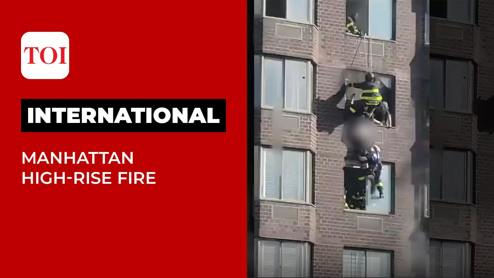 US At least 38 injured after fire erupts in Manhattan highrise