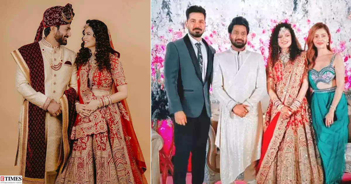 Inside pictures from Palak Muchhal and Mithoon Sharma’s star-studded wedding reception
