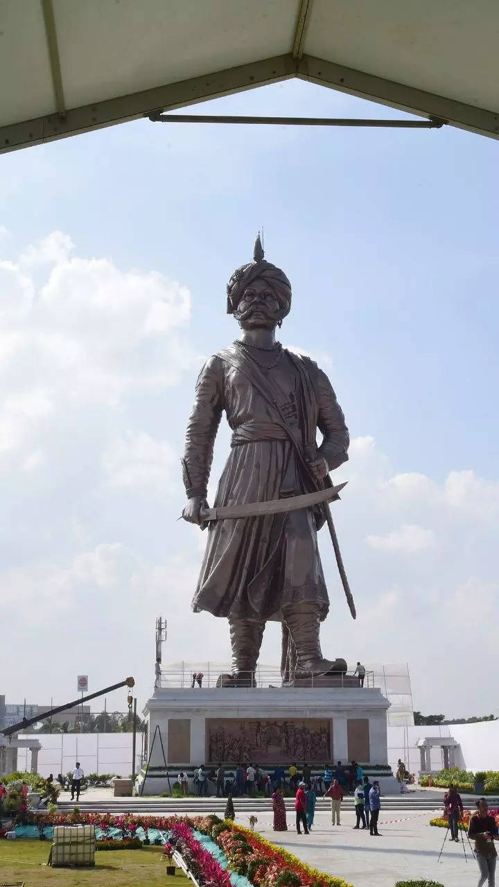 PM Modi Unveils 108-foot-tall Bronze Statue Of Bengaluru Founder ...