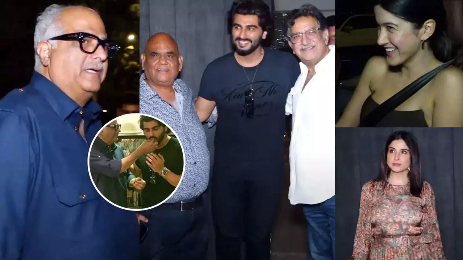 Boney Kapoor celebrates 67th birthday: Arjun Kapoor, Anshula, Shanaya ...