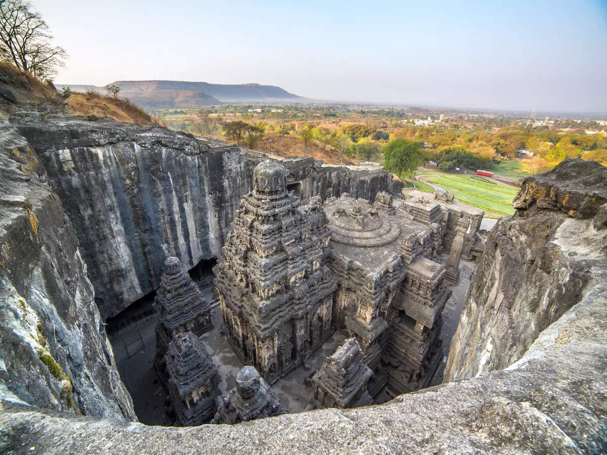 Fun Facts About Maharashtra S Ellora Caves Times Of India Travel   Ellora Caves In Aurangabad Maharashtra 