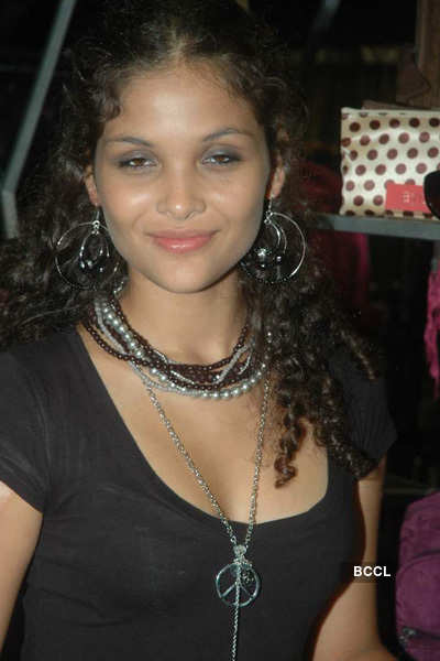 Ayesha at her store launch