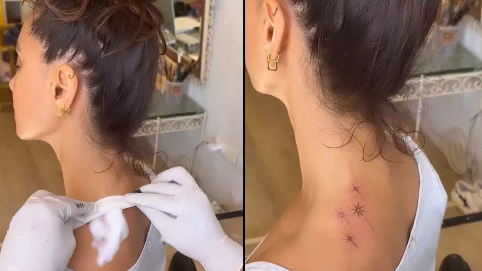 Alia Bhatt shows off her tattoo  Celebs  Times of India Videos