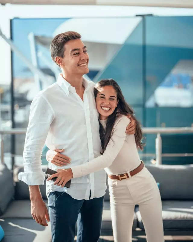 These romantic pictures of F1 star George Russell and his girlfriend Carmen Montero Mundt will rekindle your faith in love
