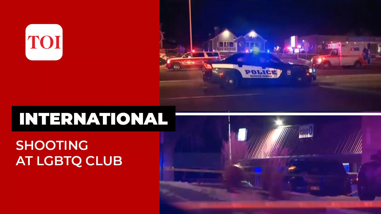 5 killed, 18 injured in mass shooting at gay nightclub in Colorado