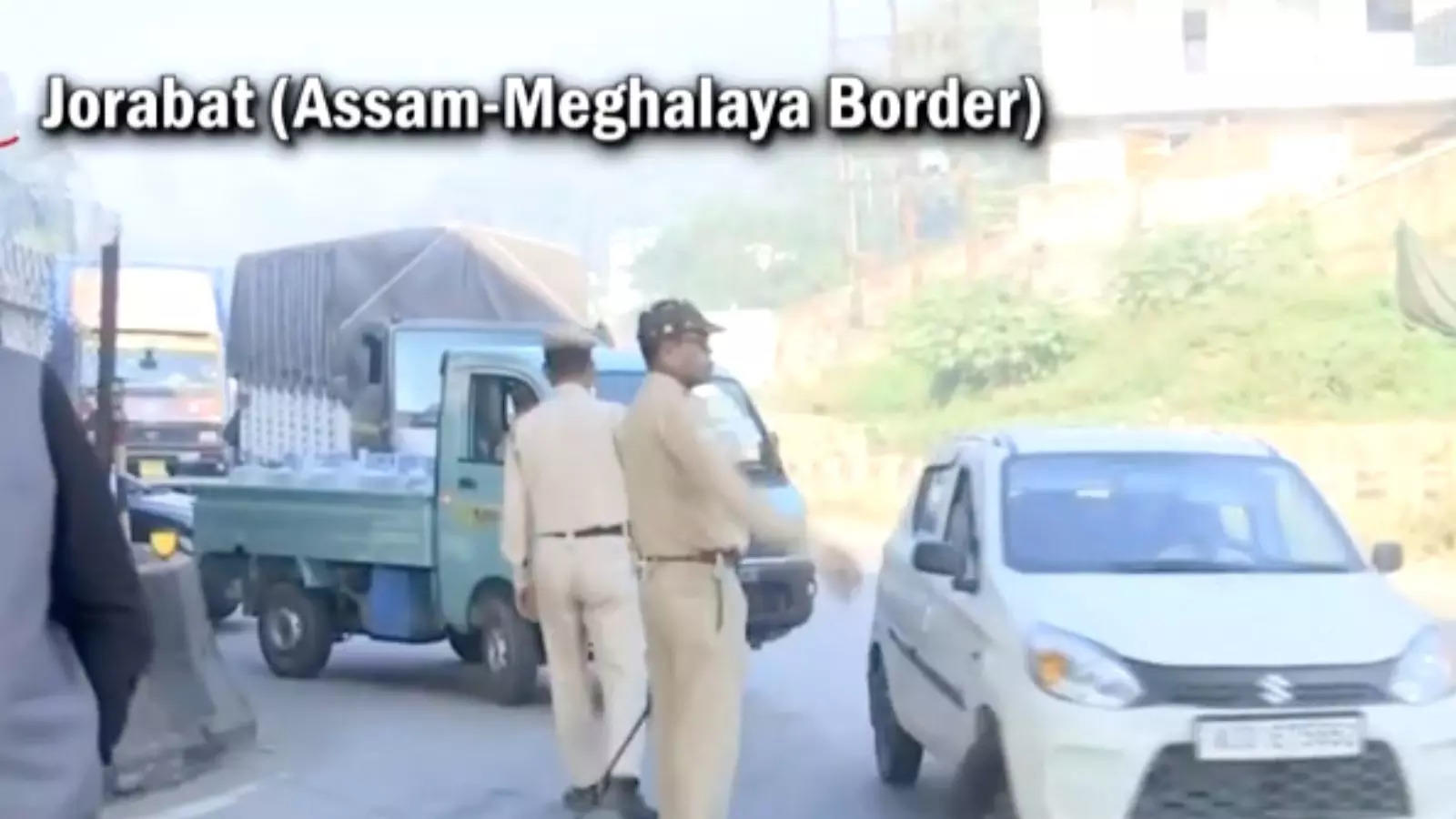 Firing incident in Mukroh village: Vehicular movement restricted along Assam-Meghalaya border