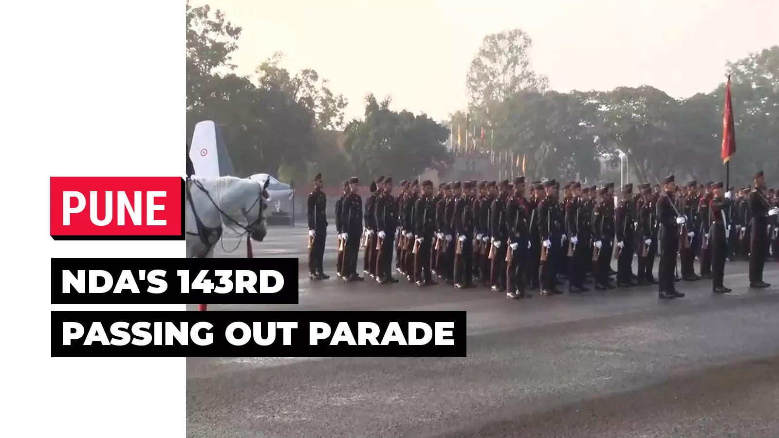 National Defense Academy Watch Passing Out Parade Of 143rd Course Of The National Defense