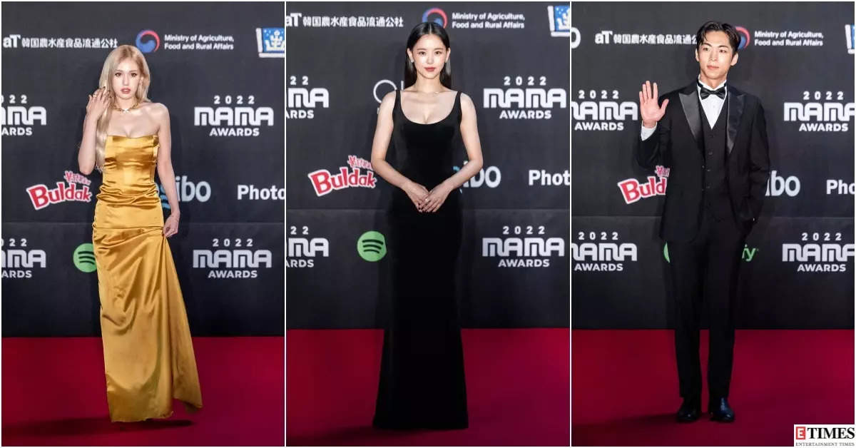 MAMA Awards 2022 in pictures: Stars put their best fashion foot forward on the red carpet