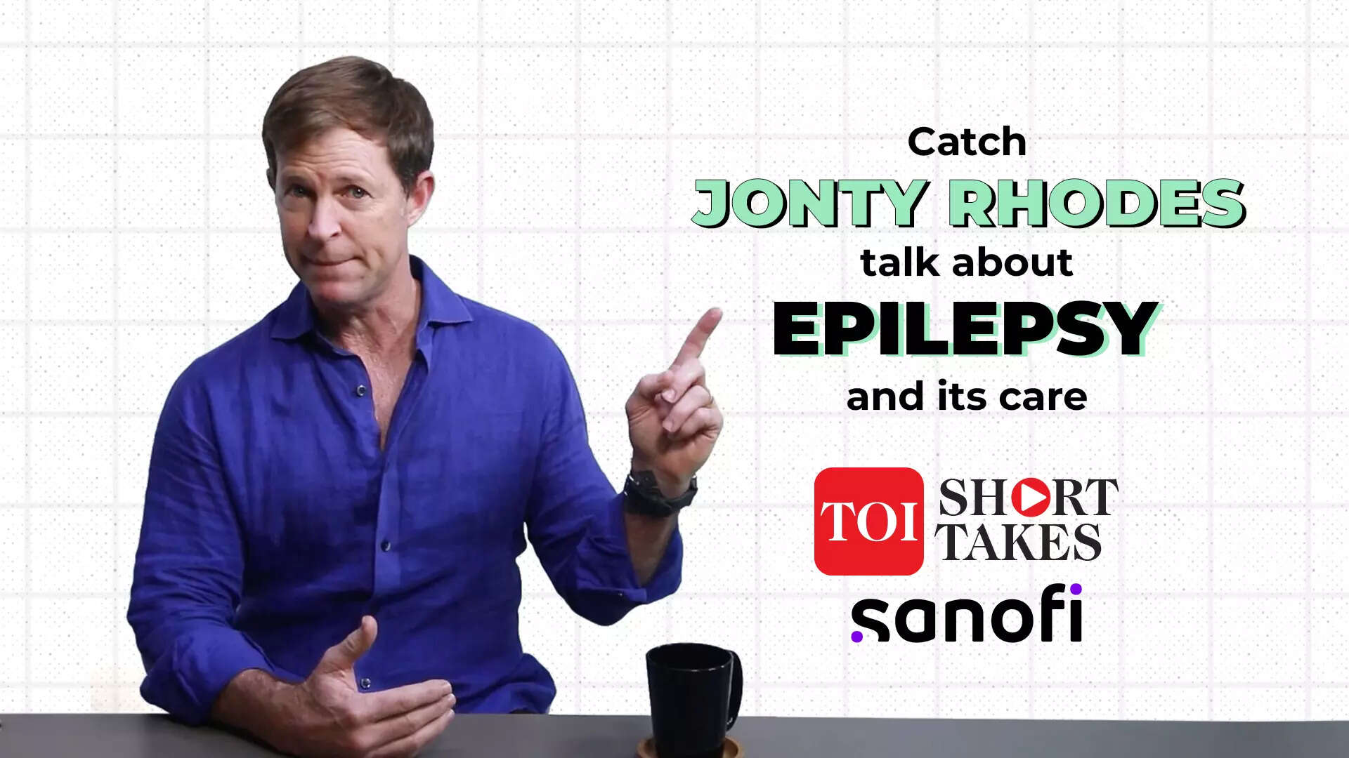 Catch Jonty Rhodes talk about epilepsy and its care