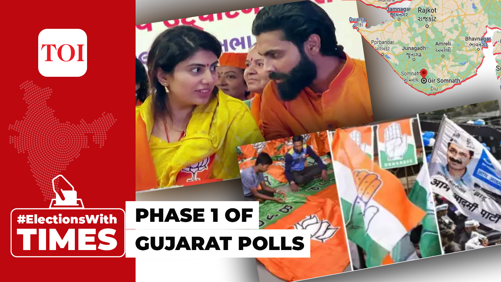 Gujarat Assembly Elections 2022: From Saurashtra, South Gujarat to Kutch, voting for 89 seats in Phase 1