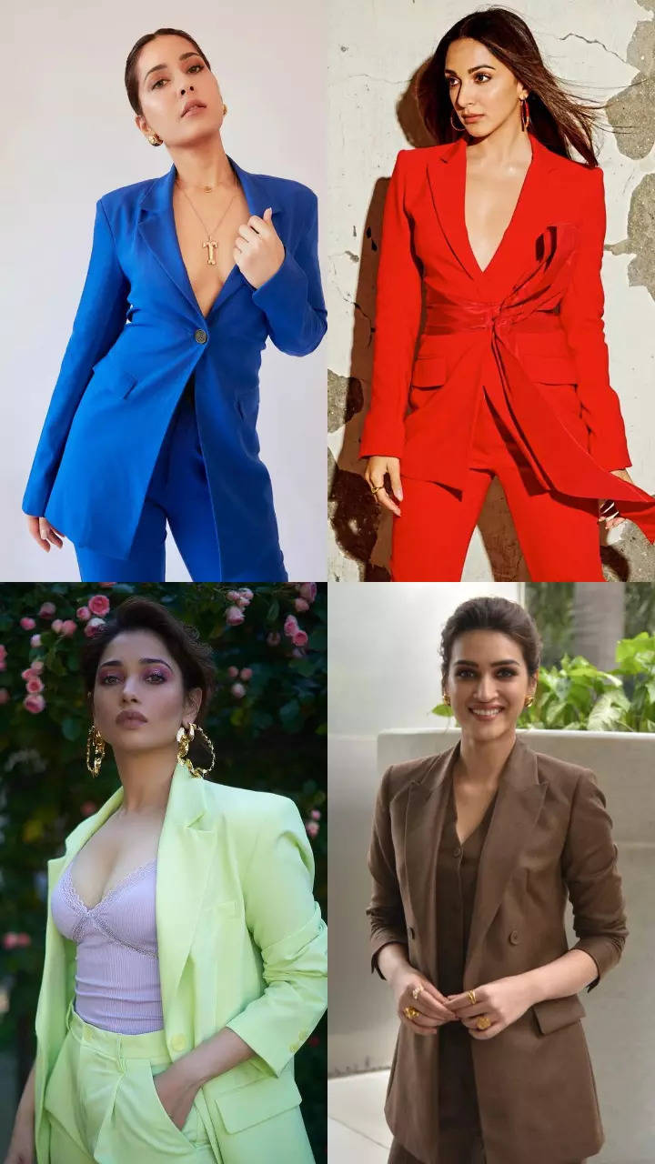 ​Kriti Sanon to Kiara Advani, divas ooze elegance and grace in power suits
