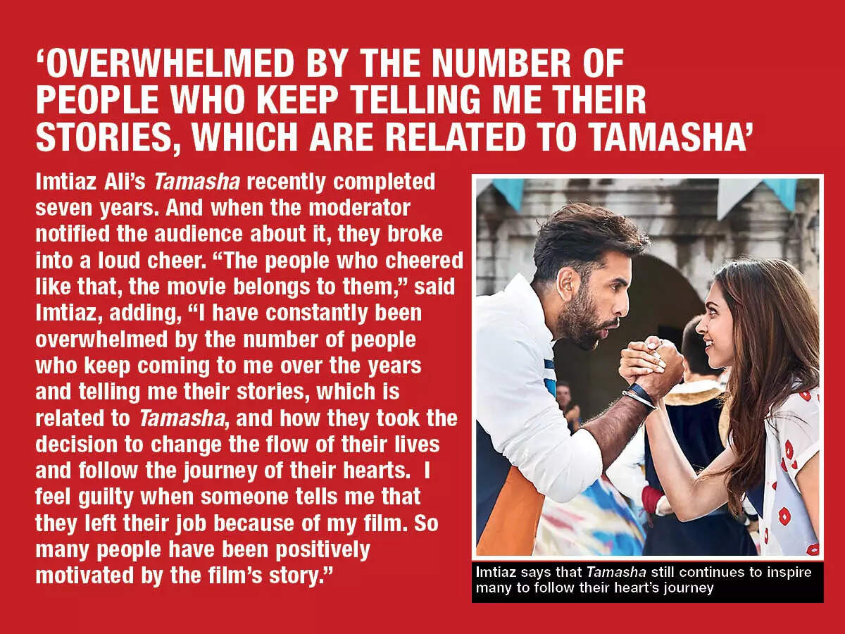 Tamasha completed seven years recently