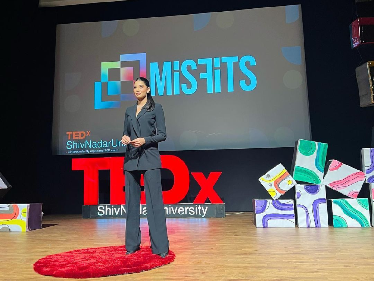 Ritika Khatnani joins the incredible panel of speakers at TEDx ShivNadar University