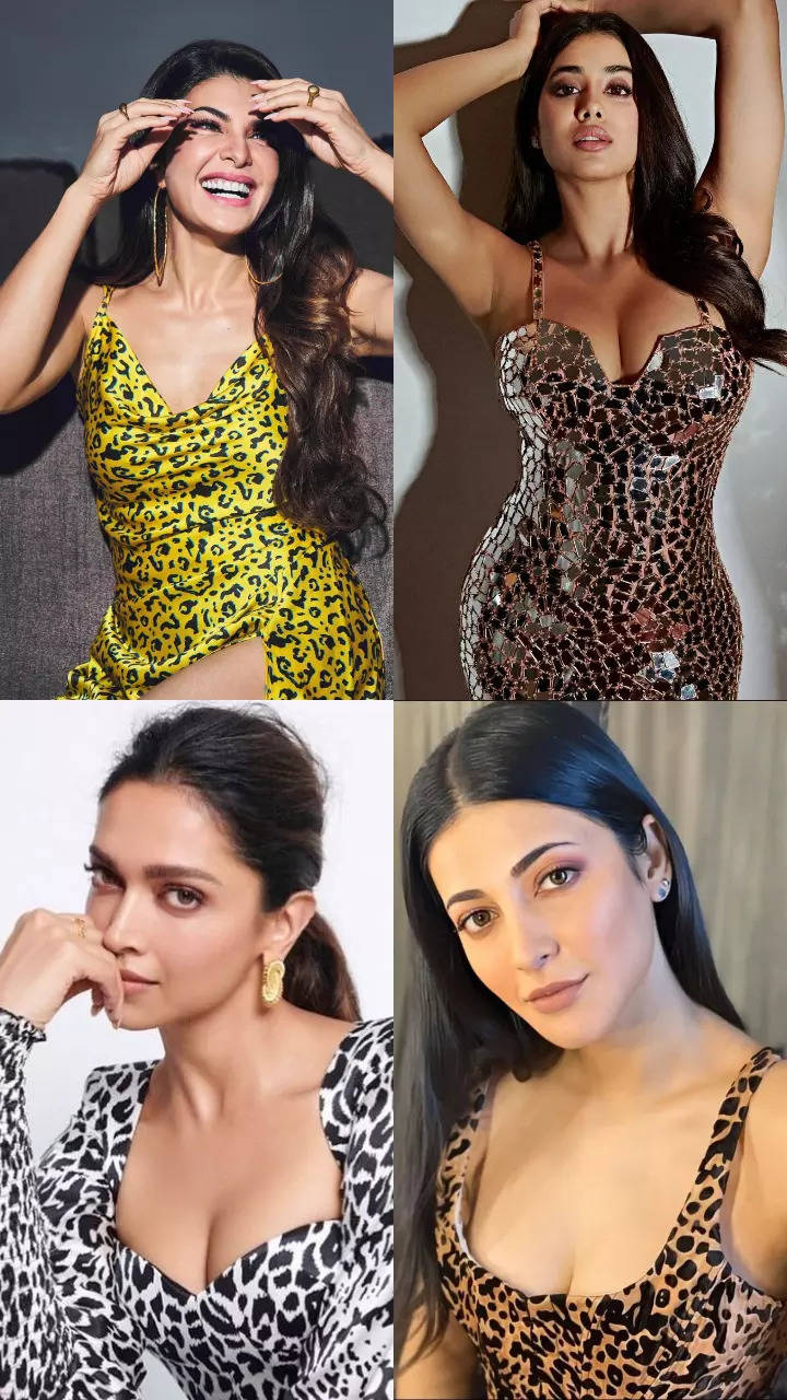 Pooja Hedge to Shruti Haasan, divas who nailed leopard print outfits |  Times of India