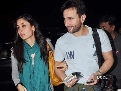Saif, Kareena, Shahid spotted together 