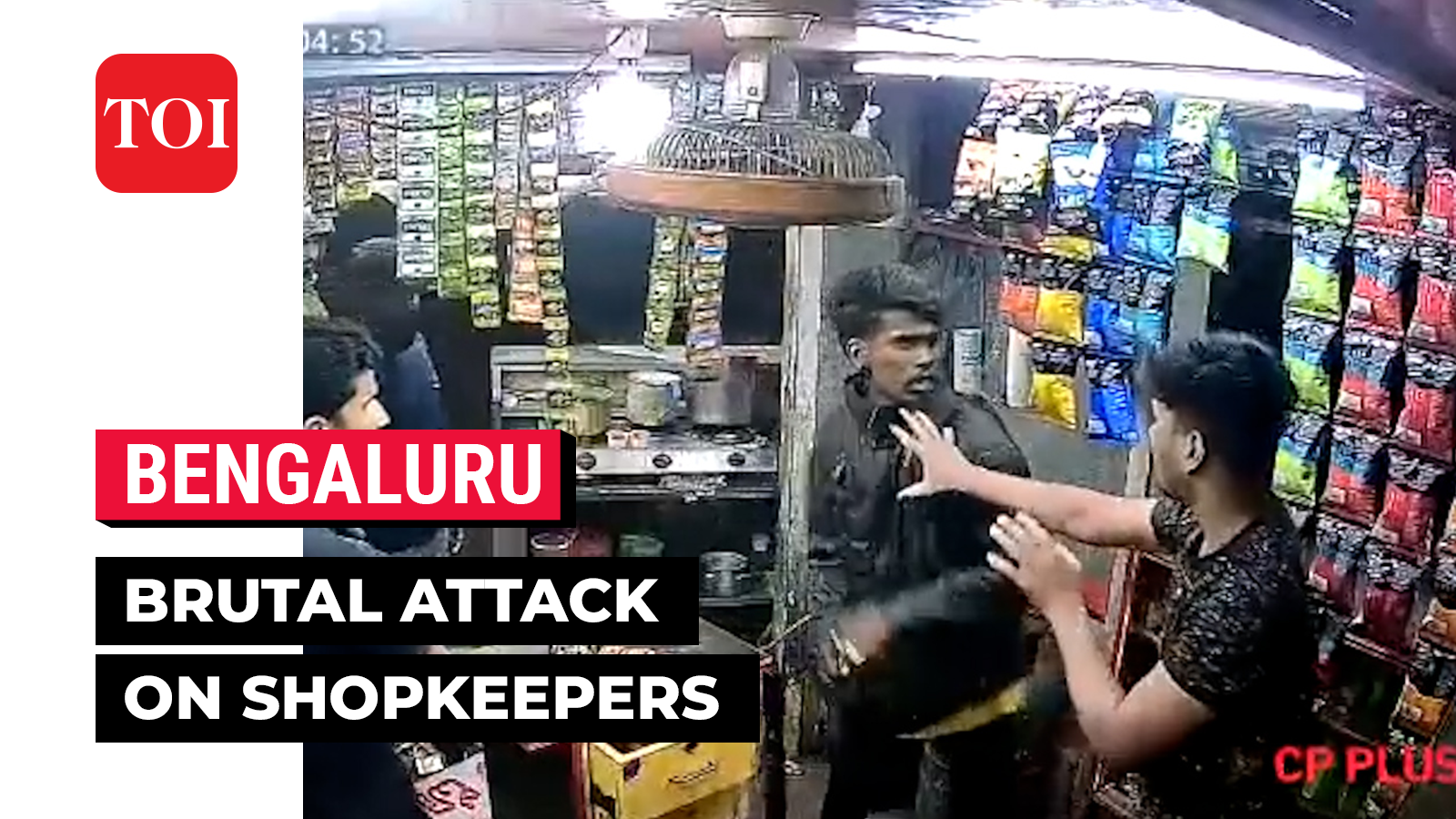 Caught On Camera Bengaluru Shopkeepers Beaten Up In Vicious Attack