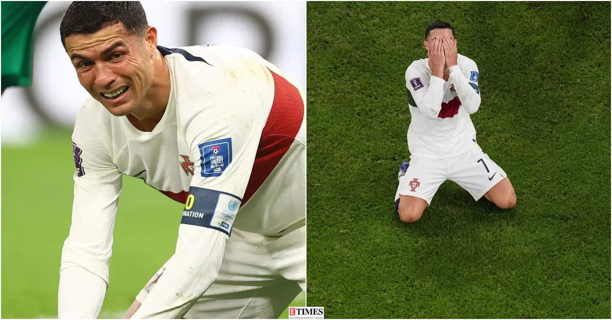 Heartbroken Cristiano Ronaldo's FIFA World Cup 2022 ends in tears after Portugal's defeat to Morocco, see pictures