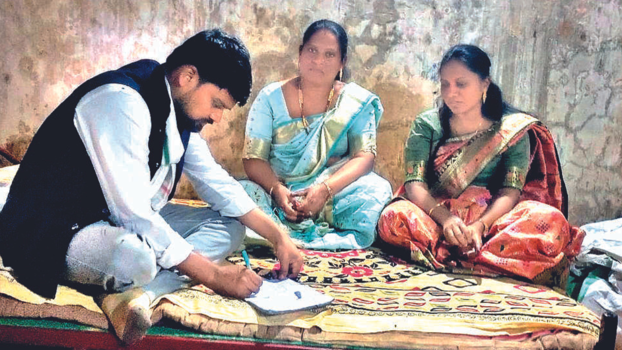 Behind this successful Gujarat MLA there are two women — his wives