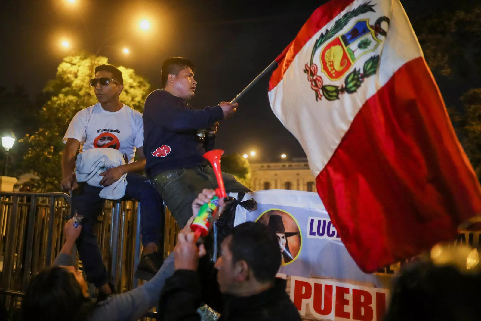 Two killed, several injured as violent protests erupt in Peru