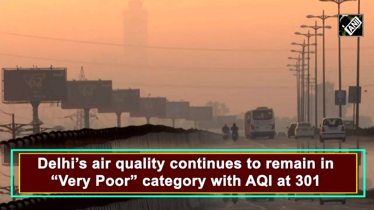 Air Quality: Delhi’s Air Quality Continues To Remain In “Very Poor ...