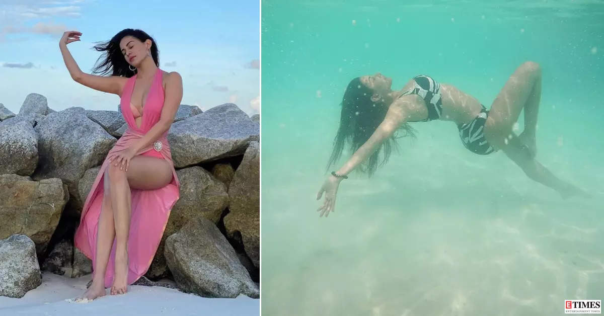 Amyra Dastur goes scuba diving in Maldives