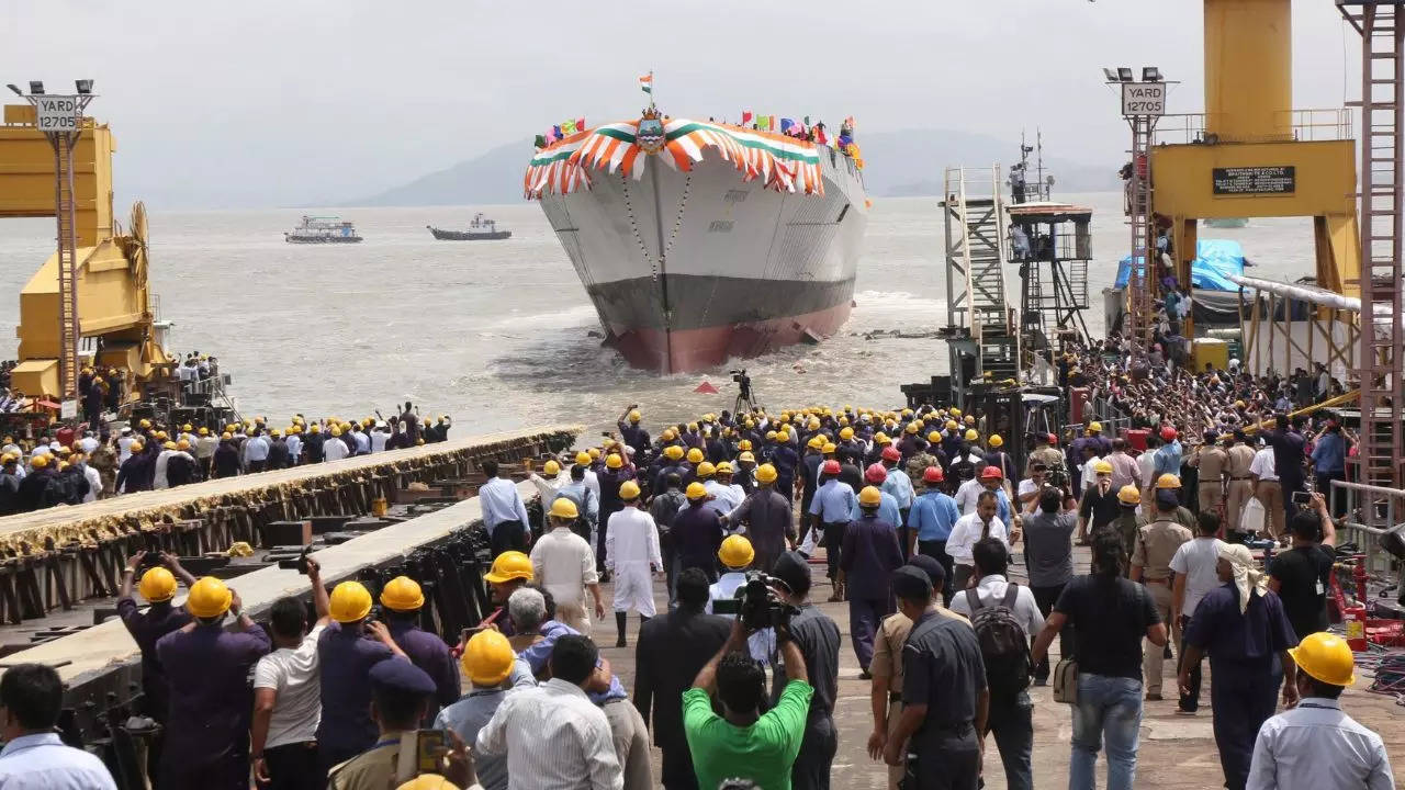 INS Mormugao: Stealth Guided Missile Destroyer INS Mormugao ...