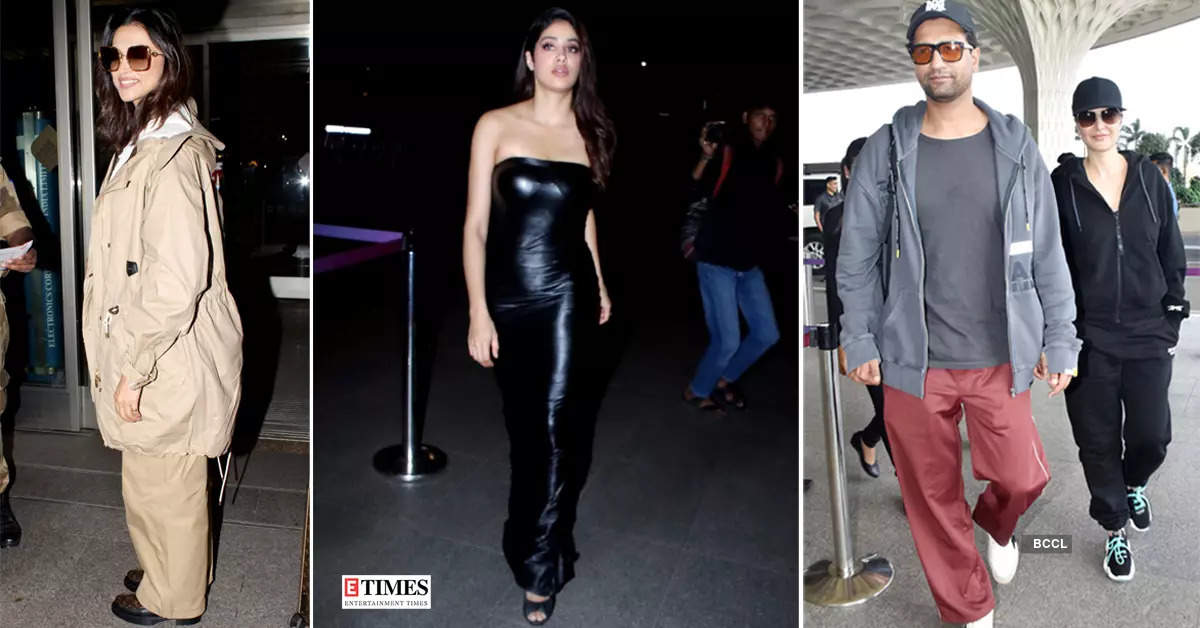 #ETimesSnapped: From Deepika Padukone to Katrina Kaif-Vicky Kaushal, paparazzi pictures of your favourite celebs