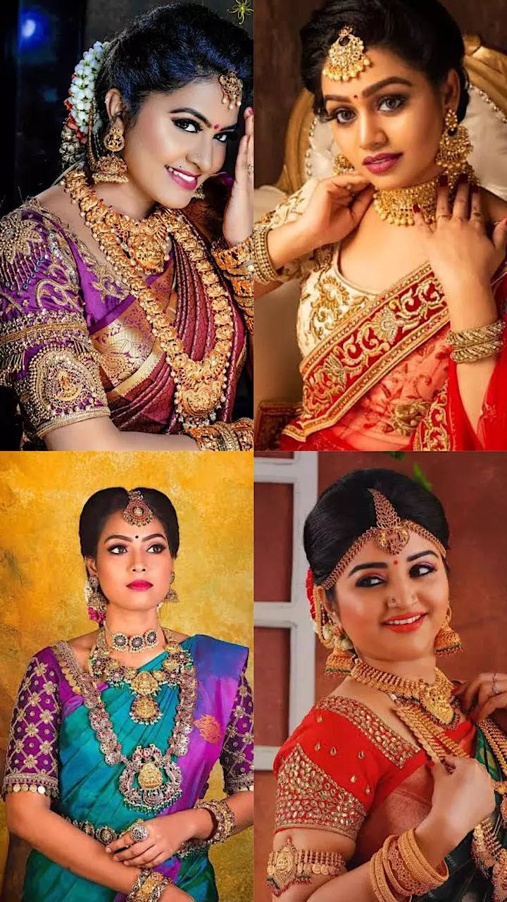 Stunning Bridal Looks Of Tamil Tv