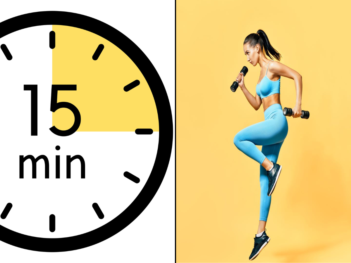 When you only have 15 minutes for exercise. What should you do?  | The Times of India