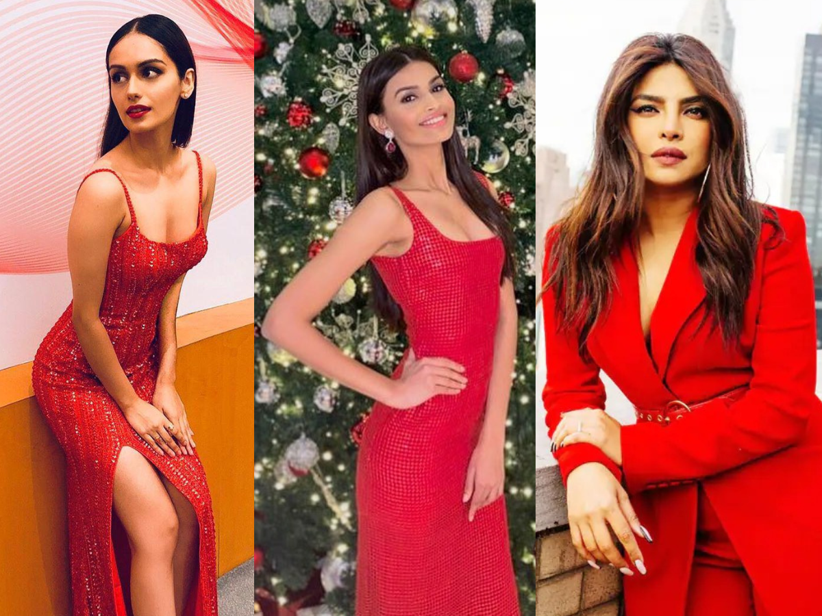Need Christmas-style tips? Catch our Miss India queens paint the town red!