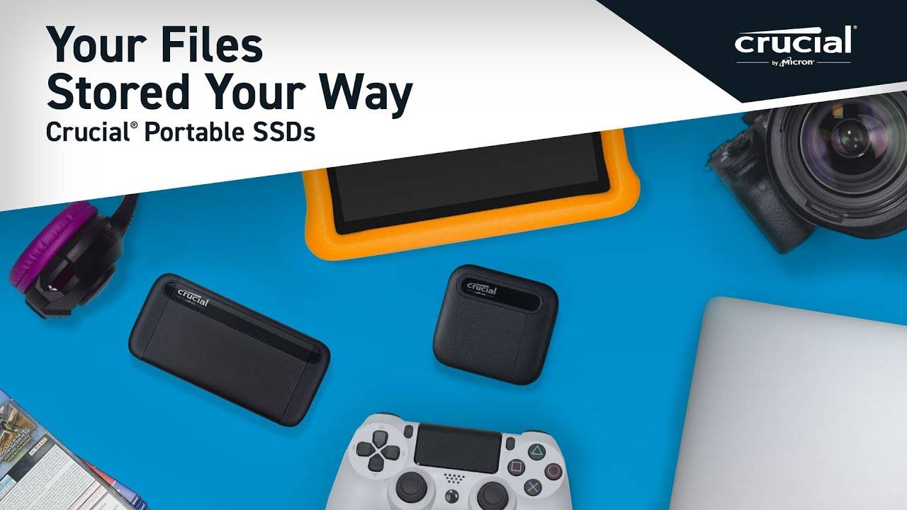 Crucial Portable SSDs: Your Files Stored Your Way