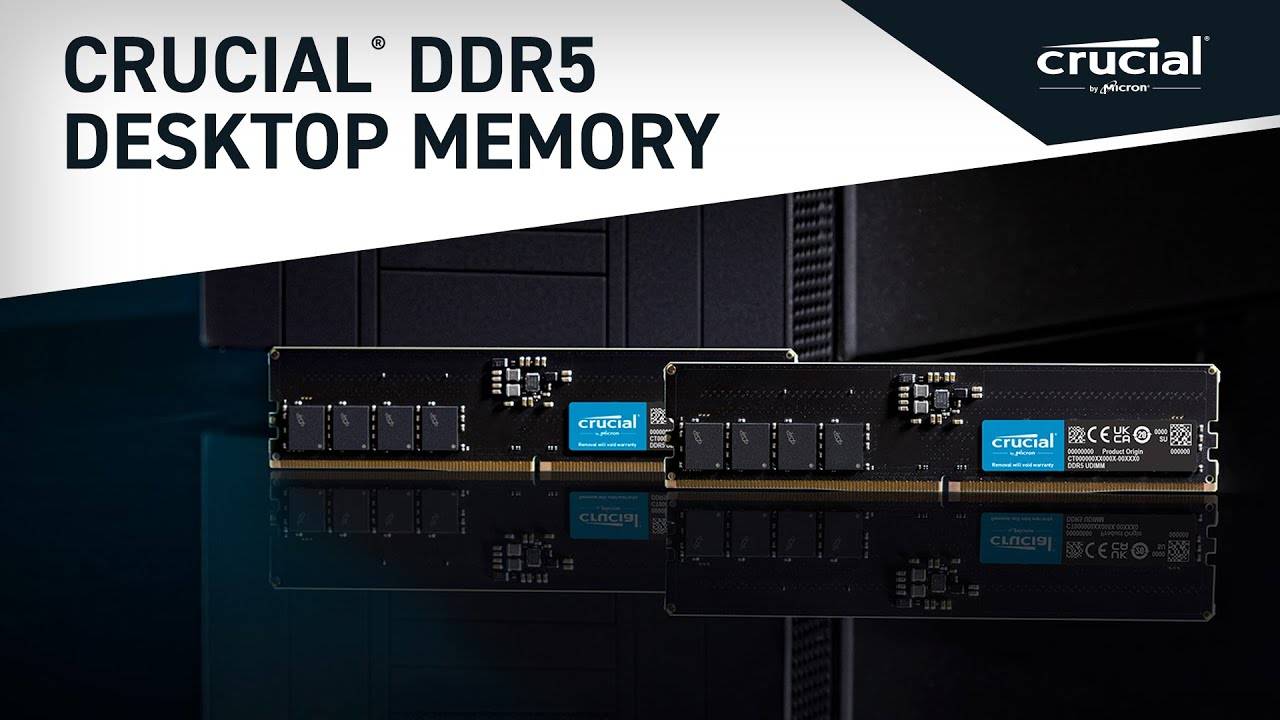 Crucial DDR5 Memory: Not Just Faster. Better.
