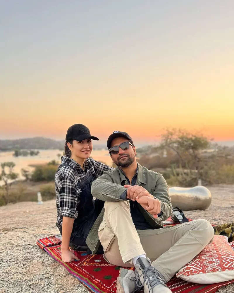 These pictures of Katrina Kaif and Vicky Kaushal from their adventure holiday will make you crave for a new year vacation!