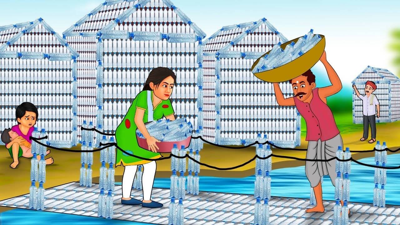 Watch Popular Children Hindi Story 'Garib Ka Plastic Ghar' For Kids ...