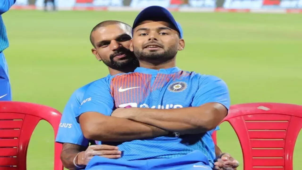 Watch: Shikhar Dhawan's advice to Rishabh Pant to drive slowly goes viral