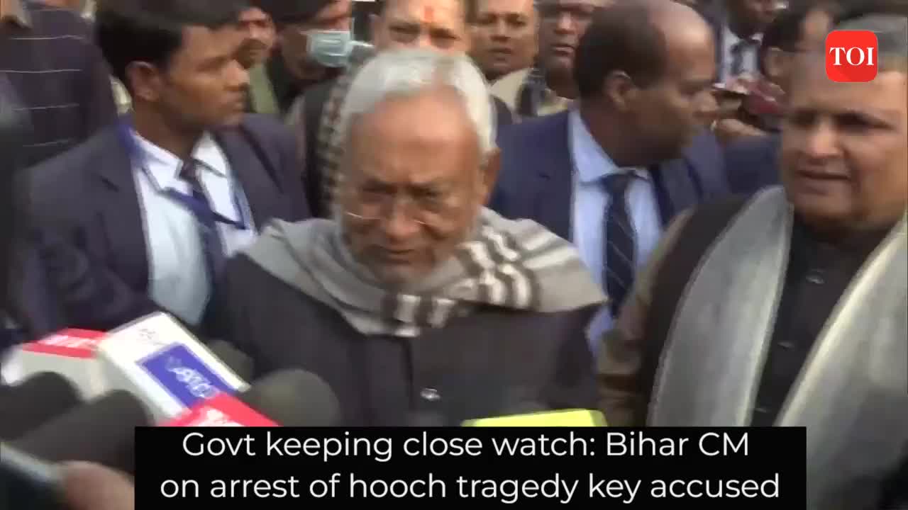 Govt keeping close watch: Bihar CM after arrest of hooch tragedy key accused