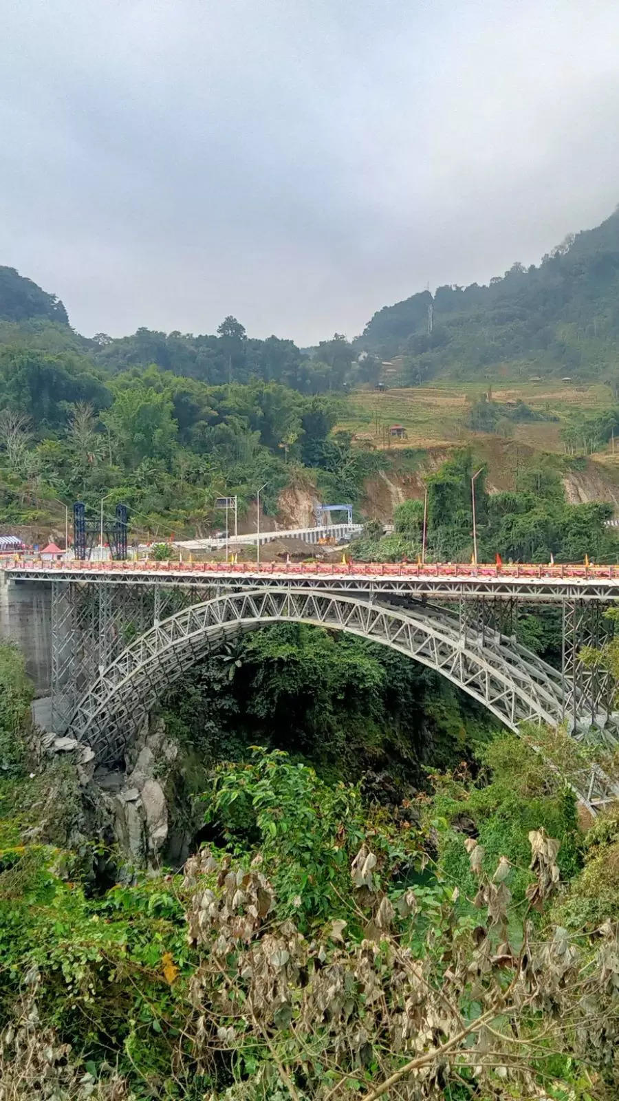 India China Border | Siyom Bridge: Rajnath Singh inaugurates crucial ...