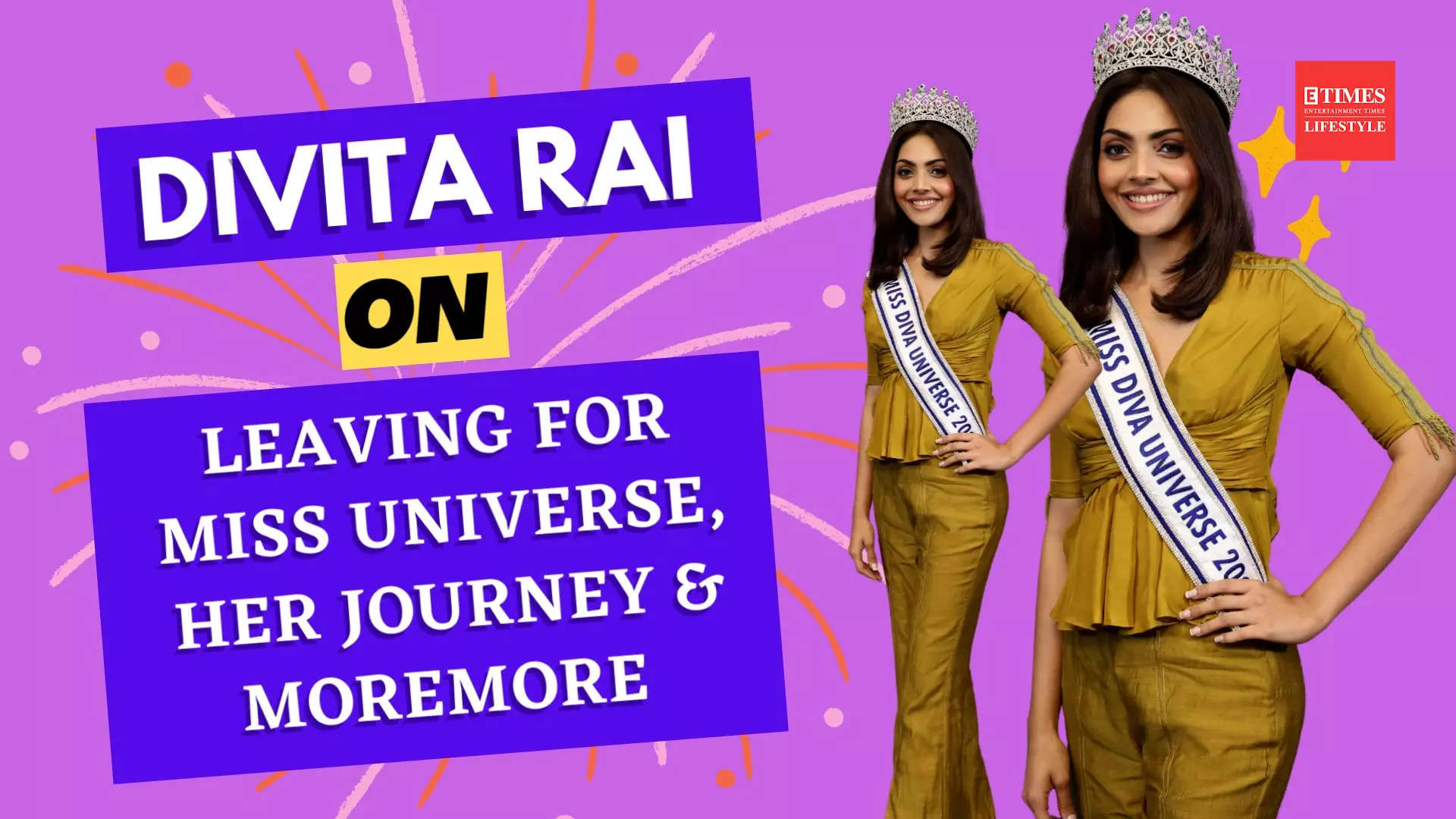 Divita Rai On Leaving For Miss Universe, Her Journey & More