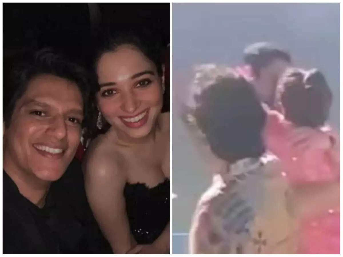 Tamannaah and Vijay Varma relationship timeline: Rumoured couple's old pics  resurface after kissing video goes viral | The Times of India