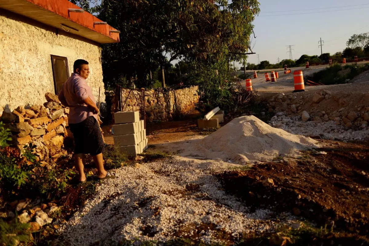 Pictures of Collapse, contamination: Mexican scientists sound alarm at Mayan Train