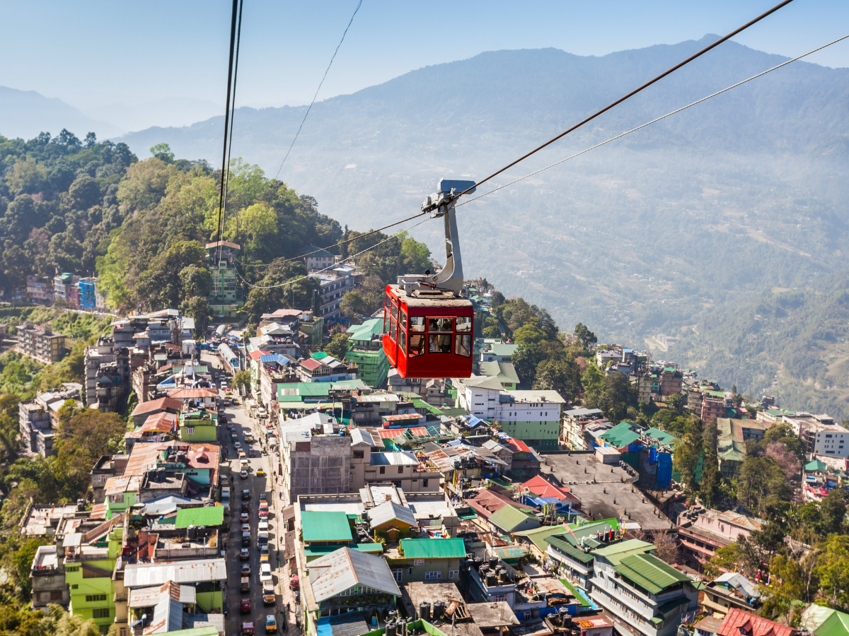 Gangtok ropeway resumes operation Gangtok ropeway resumes operation
