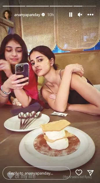 Ananya Panday shares photos from her dinner date with family and they are all things love | Hindi Movie News