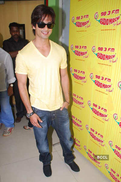 Shahid Kapoor At Radio Mirchi Event